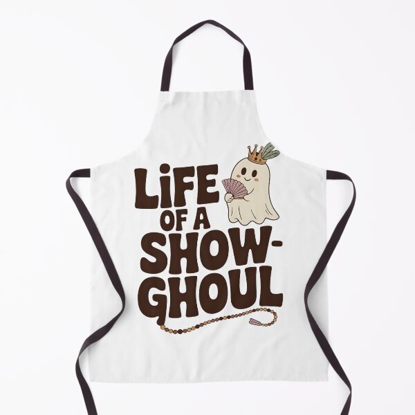 Item preview, Life of a Showghoul Cute Halloween Ghost Showgirl designed and sold by BakeryDozen.