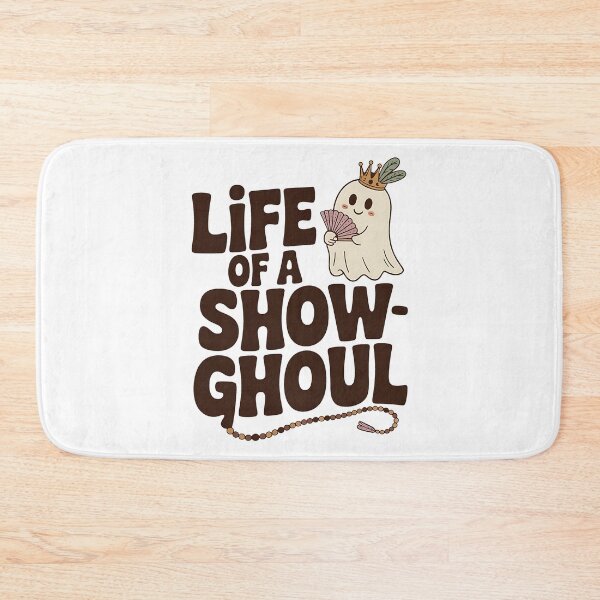 Item preview, Life of a Showghoul Cute Halloween Ghost Showgirl designed and sold by BakeryDozen.