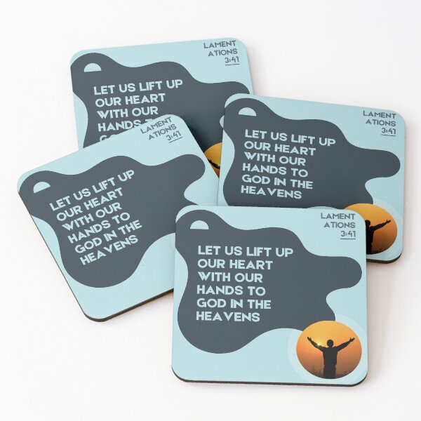 Item preview, Lamentations 3:41 designed and sold by Undonemadenew.