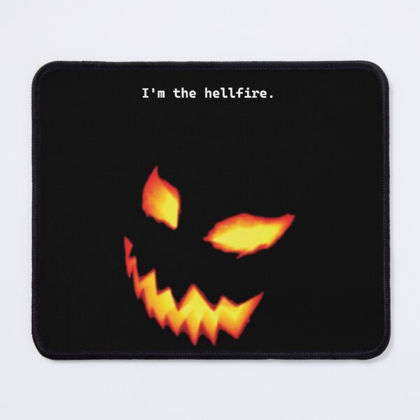 Item preview, "Hell’s Eyes" Tee: The ’I’m the Hellfire’ Scary-Funny Graphic Novelty Halloween Costume. designed and sold by XTSTUDIOART.