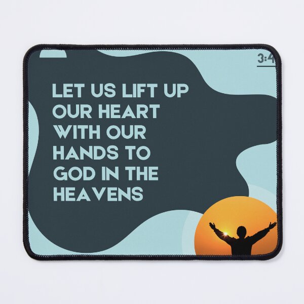 Item preview, Lamentations 3:41 designed and sold by Undonemadenew.