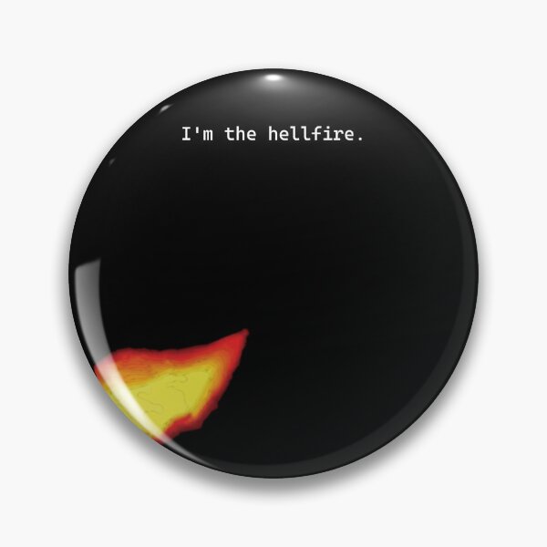 Item preview, "Hell’s Eyes" Tee: The ’I’m the Hellfire’ Scary-Funny Graphic Novelty Halloween Costume. designed and sold by XTSTUDIOART.