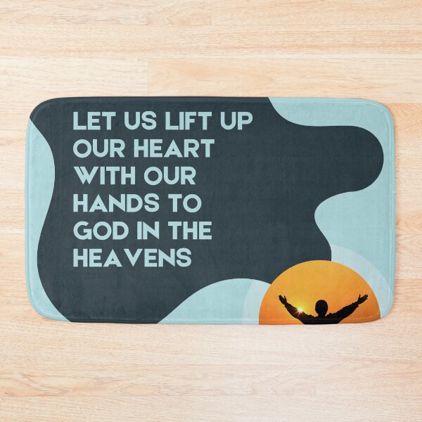 Item preview, Lamentations 3:41 designed and sold by Undonemadenew.