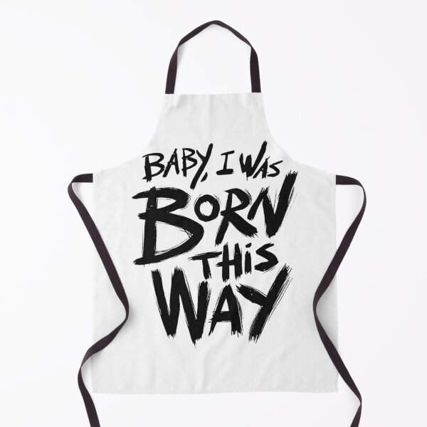 Item preview, Born This Way – Bold Empowerment Typography Design designed and sold by FloraMyst.