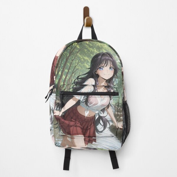 Item preview, Fragrant Kaoruko Waguri River Adventure Summer Anime Girl Waifu designed and sold by TorbenKuhano.