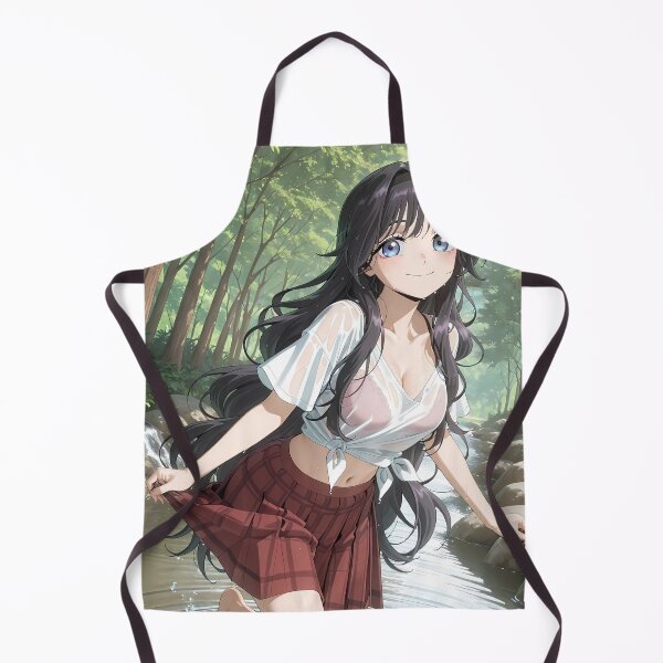 Item preview, Fragrant Kaoruko Waguri River Adventure Summer Anime Girl Waifu designed and sold by TorbenKuhano.