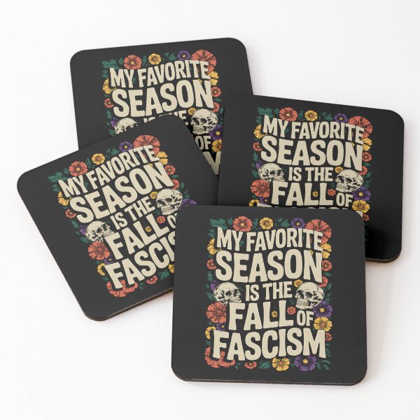 Item preview, My Favorite Season is The Fall of Fascism Spooky Halloween designed and sold by BakeryDozen.