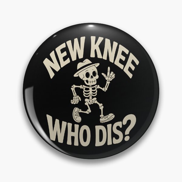 Item preview, New Knee Who Dis- Funny Skeleton Dance Halloween Humor designed and sold by BakeryDozen.