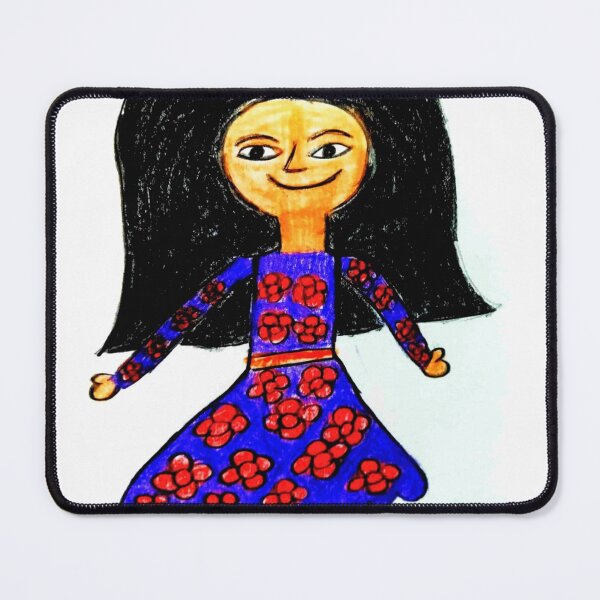 Item preview, A beautiful girl of drawing drawn by me. designed and sold by Harsha888.
