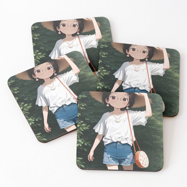 Item preview, Shizuka Kuze Summer Outfit Takopi Original Sin Anime Girl designed and sold by TorbenKuhano.