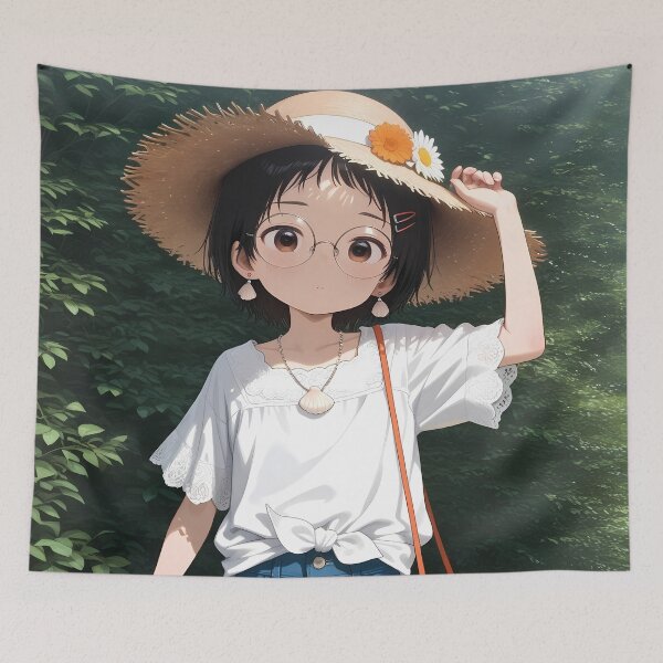 Item preview, Shizuka Kuze Summer Outfit Takopi Original Sin Anime Girl designed and sold by TorbenKuhano.