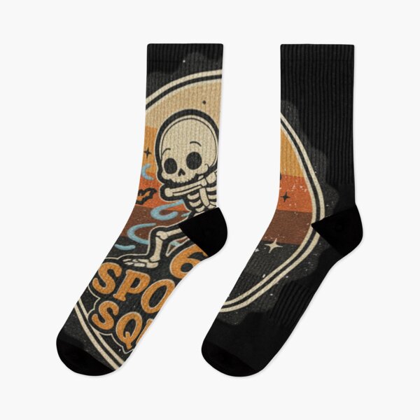 Item preview, 67 Spooky Squad Skeleton Surfing Retro Halloween Design For Fall Lovers Birthday Fans And Ghost Enthusiasts designed and sold by ArtDesignTp.