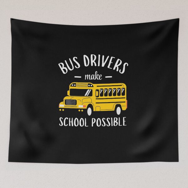 Item preview, Bus Drivers Make School Possible Funny School Bus Driver Gift designed and sold by MouDantArts.