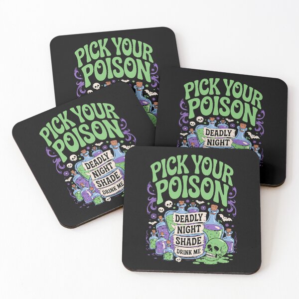 Item preview, Pick Your Poison Halloween designed and sold by BakeryDozen.
