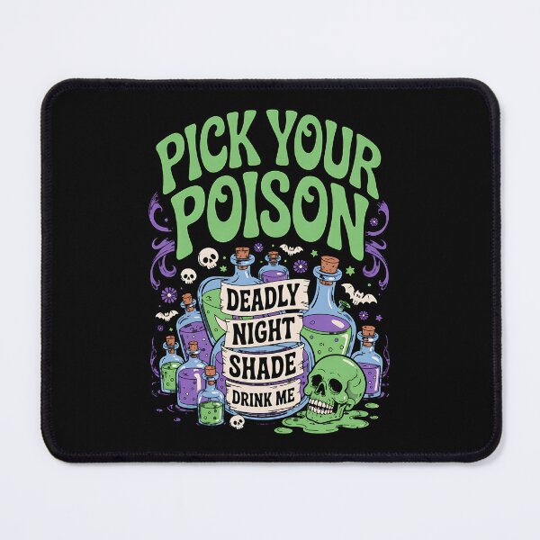 Item preview, Pick Your Poison Halloween designed and sold by BakeryDozen.