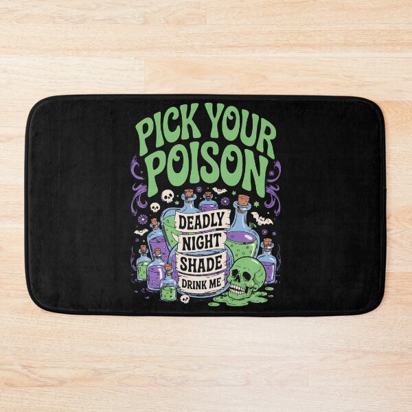 Item preview, Pick Your Poison Halloween designed and sold by BakeryDozen.