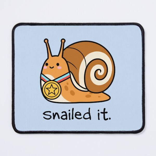Item preview, Snailed It (orange) designed and sold by ShirtsTrending.