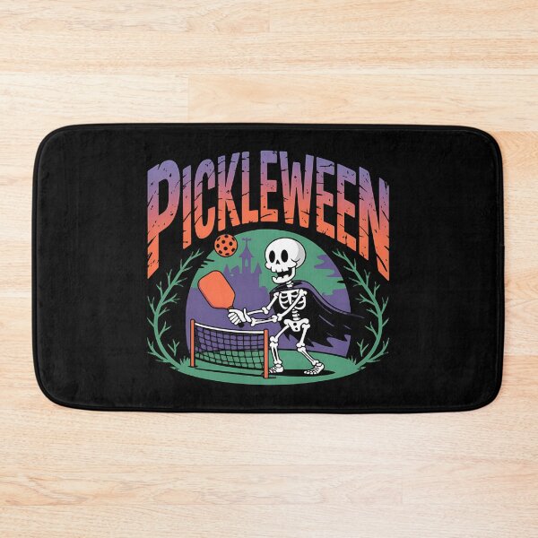 Item preview, Pickleween Pickleball Halloween Costume Skeleton Goth designed and sold by BakeryDozen.