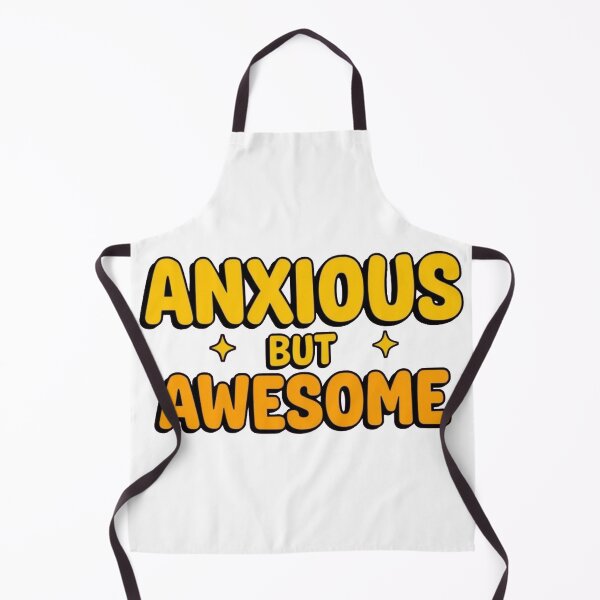 Item preview, Anxious But Awesome - Bold Retro Cartoon designed and sold by ZenPaths.