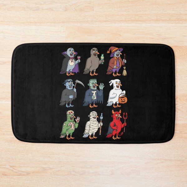 Item preview, Pigeon Bird Spooky Witch Boo Zombie Halloween designed and sold by BakeryDozen.