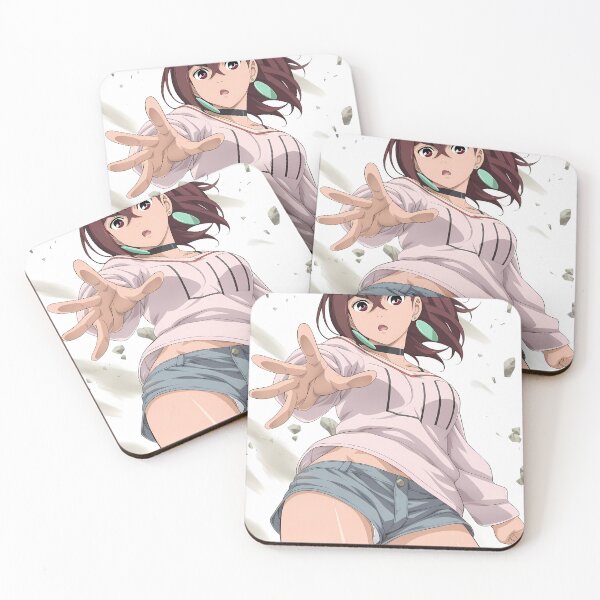 Item preview, Momo Ayase Dandadan Anime Girl Waifu Powerful Gesture designed and sold by TorbenKuhano.