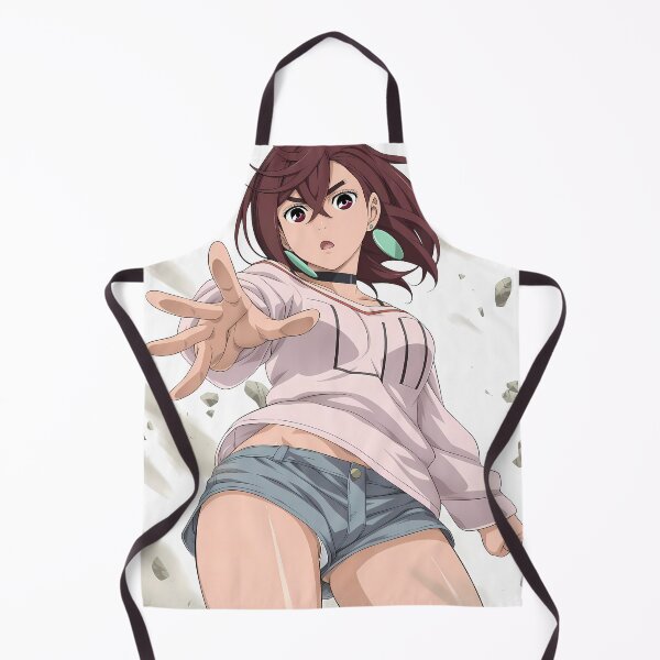 Item preview, Momo Ayase Dandadan Anime Girl Waifu Powerful Gesture designed and sold by TorbenKuhano.