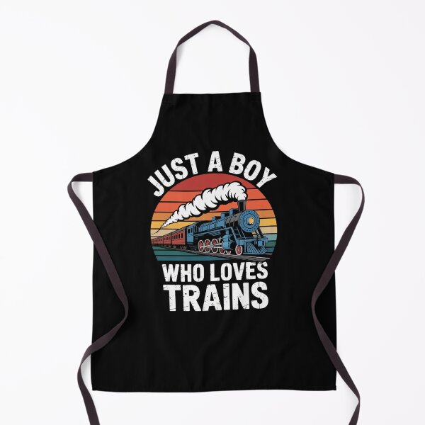 Item preview, Kids Just A Boy Who Loves Trains - Funny Trains Lovers Graphic designed and sold by Gogetgiggles.