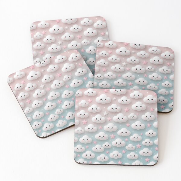 Item preview, Kawaii Cloud Party – Cute Pastel Sky Pattern designed and sold by Bellassi.