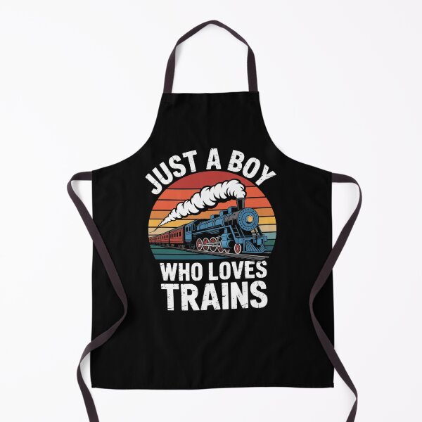 Item preview, Kids Just A Boy Who Loves Trains - Funny Trains Lovers Graphic designed and sold by Gogetgiggles.