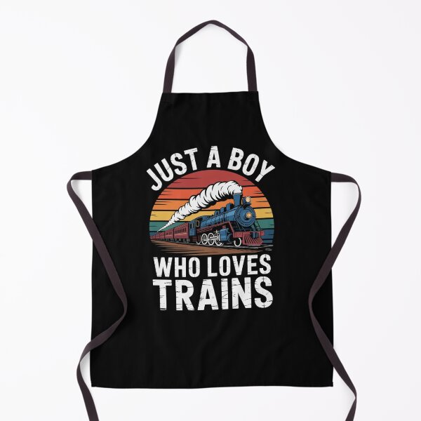 Item preview, Kids Just A Boy Who Loves Trains - Funny Trains Lovers Graphic designed and sold by Gogetgiggles.