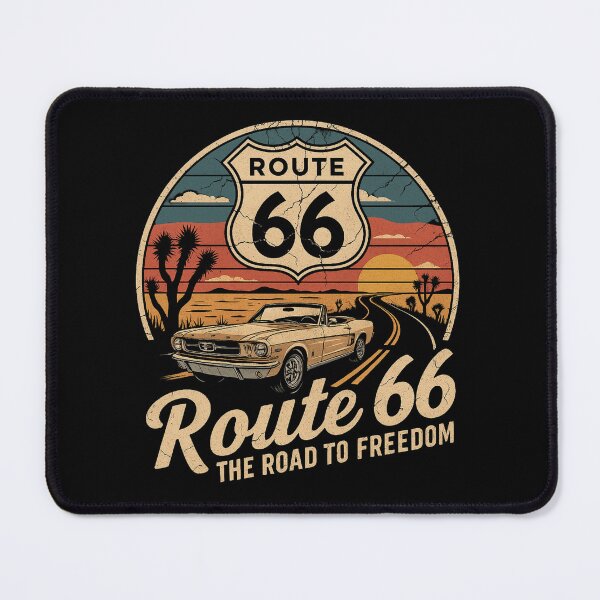 Item preview, Route 66 – The Road To Freedom designed and sold by TeeJungleStudio.