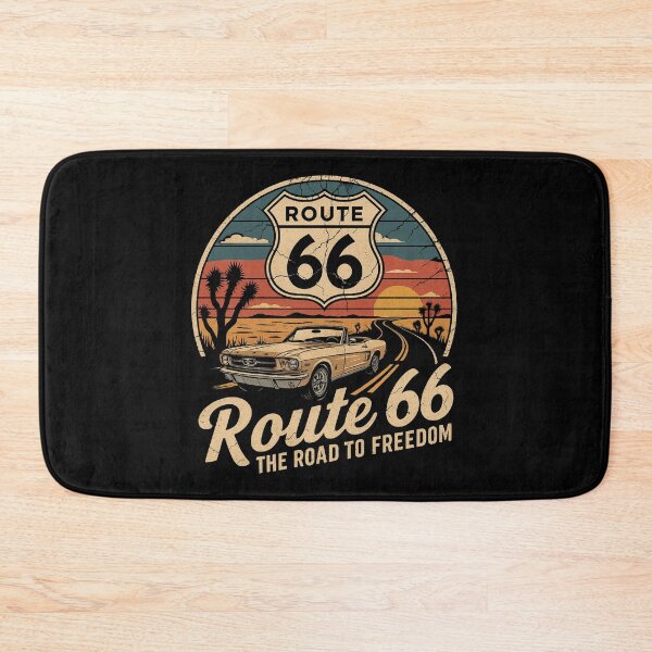 Item preview, Route 66 – The Road To Freedom designed and sold by TeeJungleStudio.