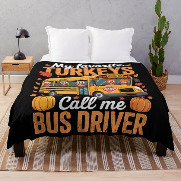 Item preview, My Favorites Turkeys Call Me Bus Driver Thanksgiving School designed and sold by Idarmotar.