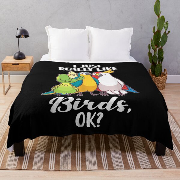 Item preview, Alex G I Just Really Like Birds Parrot Cockatoo designed and sold by jamilabadelle.