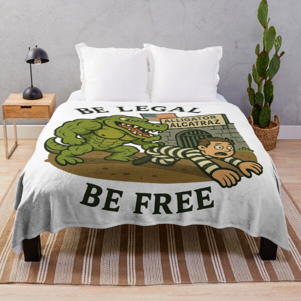 Item preview, Be Legal Be Free – Alligator Alcatraz Patriotic Shirt | Line & Legacy designed and sold by lineandlegacy.