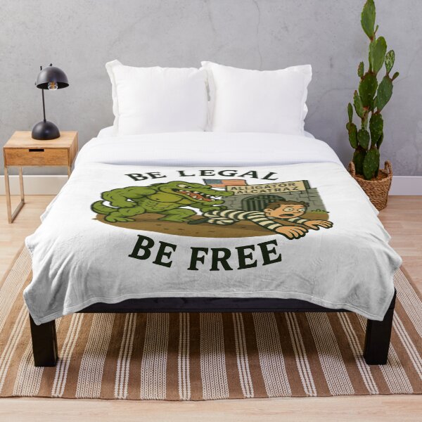 Item preview, Be Legal Be Free – Alligator Alcatraz Patriotic Shirt | Line & Legacy designed and sold by lineandlegacy.