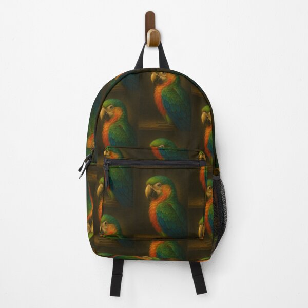 Item preview, Colorful Tropical Parrot – Renaissance & Photorealistic Style designed and sold by Ceylon Luxe Collections.