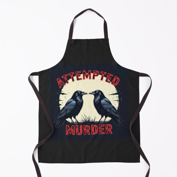 Item preview, Attempted Murder - Two Crows Facing Off designed and sold by TnT Design.