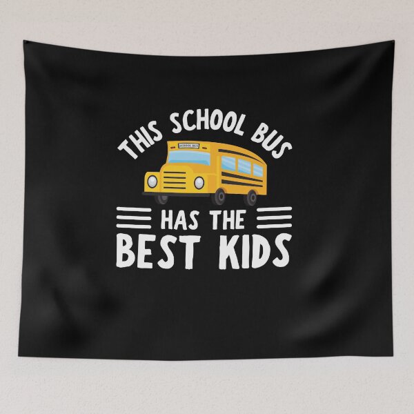 Item preview, School Bus Driver Appreciation Gift This School Bus Has The Best Kids designed and sold by MouDantArts.