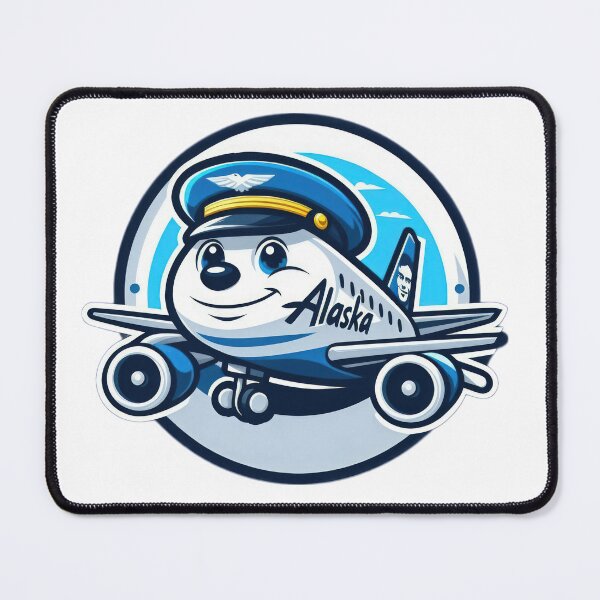 Item preview, funny logo Alaska airlines united airlines designed and sold by Expressions-Sel.