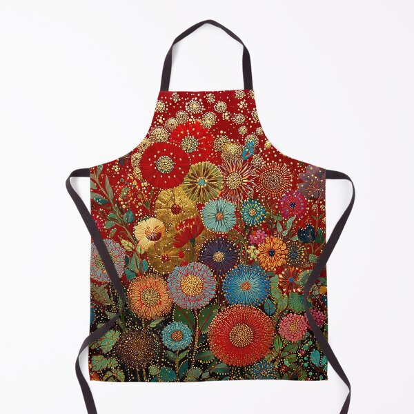 Item preview, Floral India Inspired Garden with Tropical Birds designed and sold by Neika Shimm Designs.