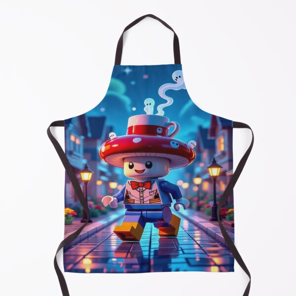 Item preview, LEGO Mushroom Walk – surreal vibes & playful ghosts for lovers of whimsical fantasy & poetic fun designed and sold by FotoworldEdel.