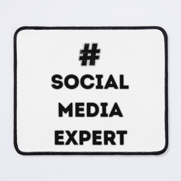 Item preview, #Social Media Expert – Funny Hashtag Digital Life Design designed and sold by HERITAGE ART.