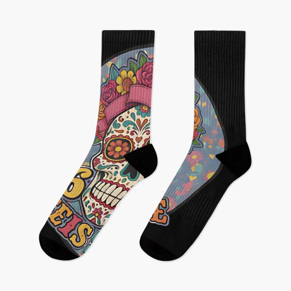 Item preview, 67 Seis Siete Sugar Skull Dia De Los Muertos Design For Colorful Mexican Art And Culture Fans designed and sold by ArtDesignTp.