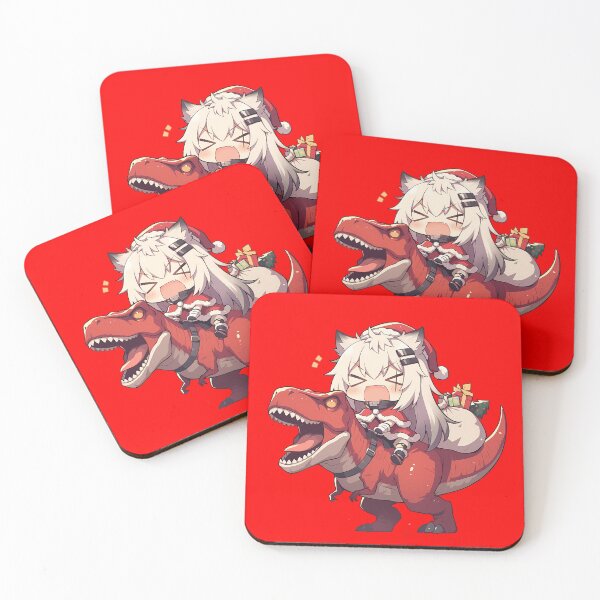 Item preview, Lappland Joyful Dino Christmas From Arknights Prelude To Dawn Game designed and sold by TorbenKuhano.