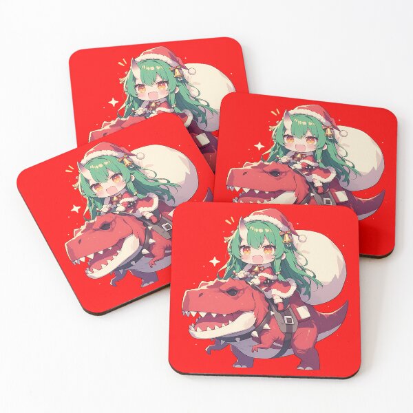 Item preview, Hoshiguma Merry Dino Christmas From Arknights Prelude To Dawn Game designed and sold by TorbenKuhano.