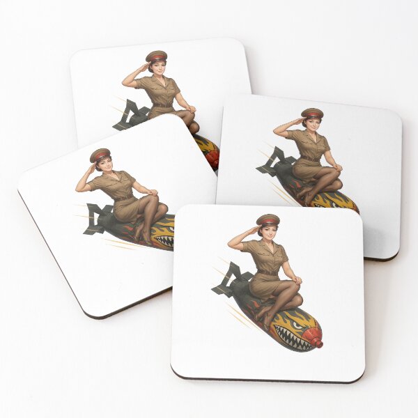 Item preview, Bomber Girl – Beauty with an Explosion of Style designed and sold by RAWLIFEGRAPHIC.