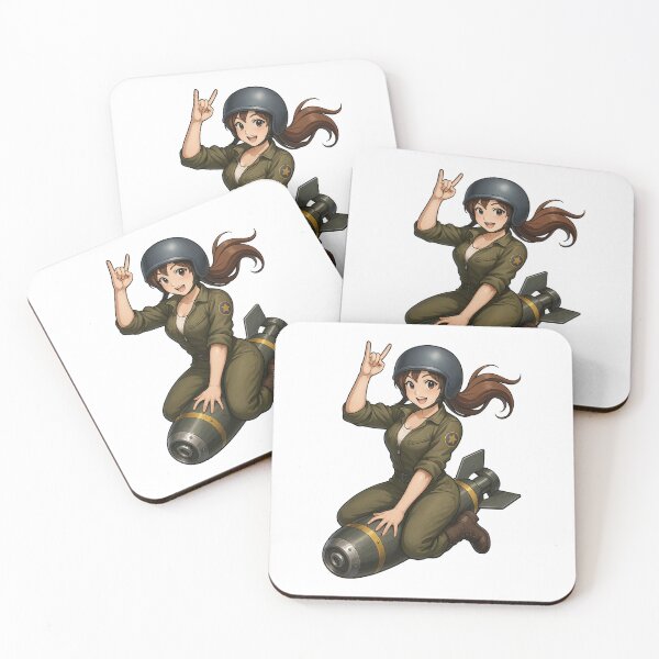 Item preview, Bomber Girl – Beauty with an Explosion of Style designed and sold by RAWLIFEGRAPHIC.
