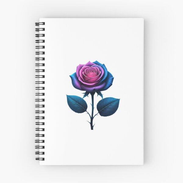 Item preview, Neon Enchanted Rose – Light of the Fairytale Night designed and sold by PixelVibe782.