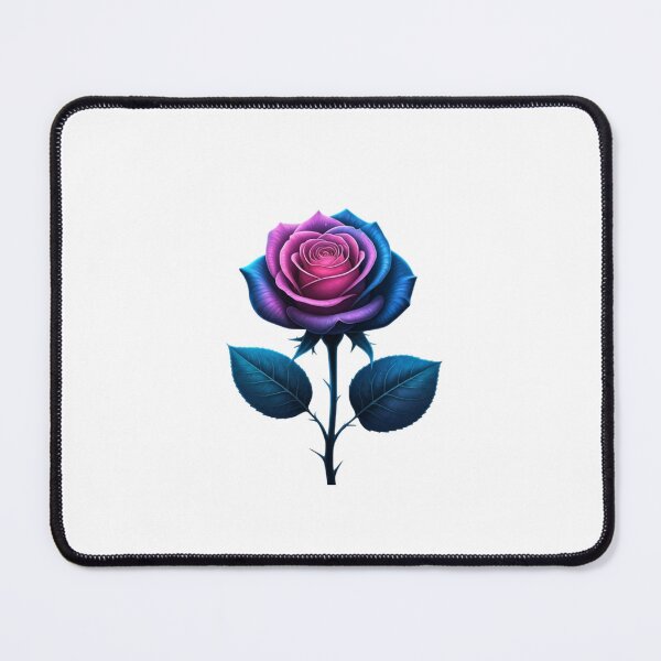 Item preview, Neon Enchanted Rose – Light of the Fairytale Night designed and sold by PixelVibe782.